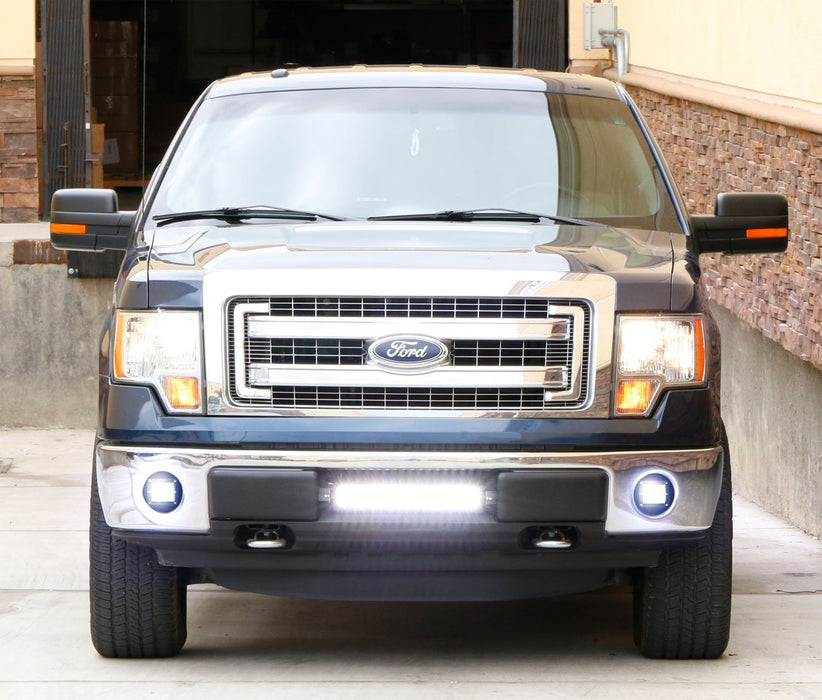 40W CREE LED Pods w/ Foglights Location Bracket, Wirings For 06-14 Ford F150