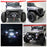 120W 20" LED Light Bar w/ Hood Mount Bracket, Wirings For 07-17 Jeep Wrangler JK