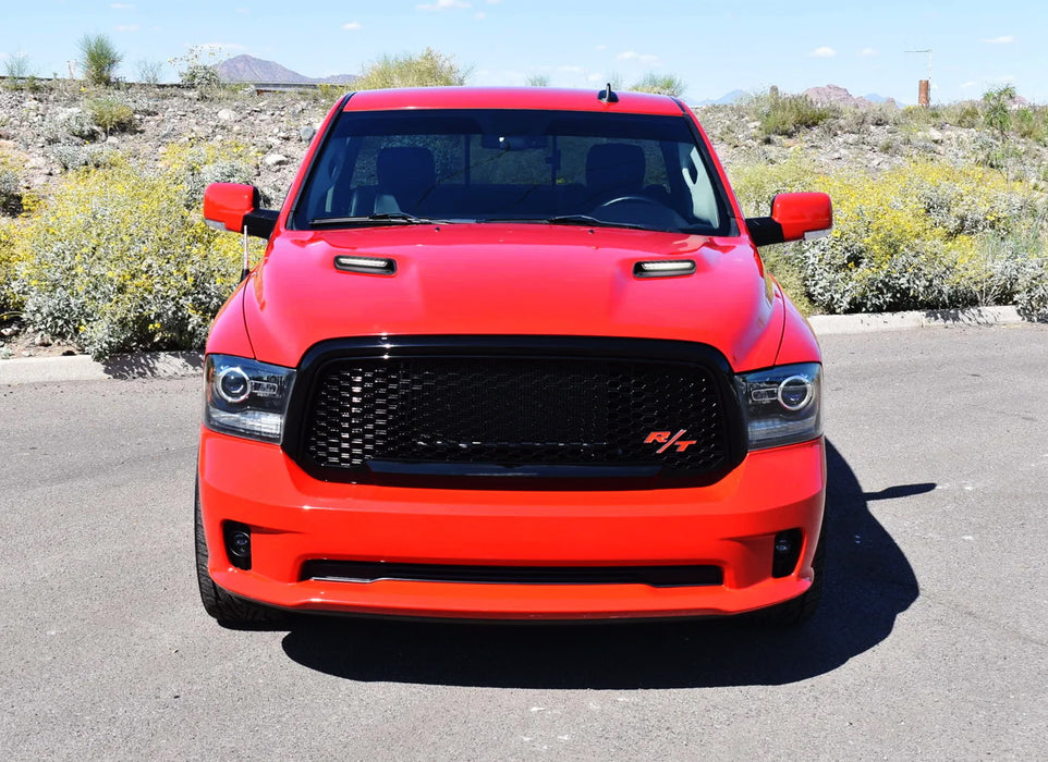 Performance Hood Scoop Replace Switchback/Sequential LED DRL For RAM 1500 Sport