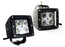 (2) 3" 20W CREE LED Cubic Pod Lights For Truck Jeep Off-Road ATV 4WD 4x4 etc