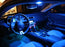 (4) Ultra Blue 9-SMD 1.72" 42mm 578 211-2 LED Bulbs For Interior Map Dome Lights