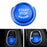 Blue Aluminum Keyless Engine Push Start Button w/Surrounding Ring Trim For BMW