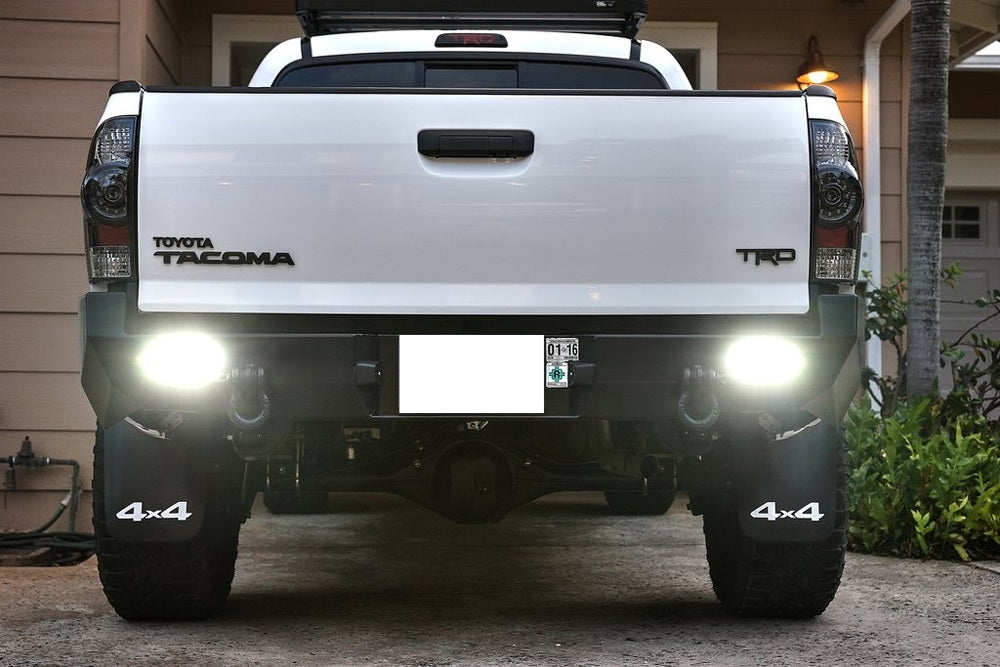 Flush Mount 10W LED Backup or Driving Pod Lights For Truck Jeep Off-Road, (Spot)