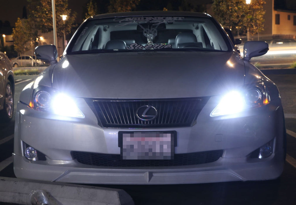 LED Headlight Grade 9005 High Beam Daytime Light Kit For Lexus IS GS ES LS RX LX