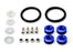 Blue JDM Quick Release Fasteners For Car Bumpers Trunk Fender Hatch Lids Kit