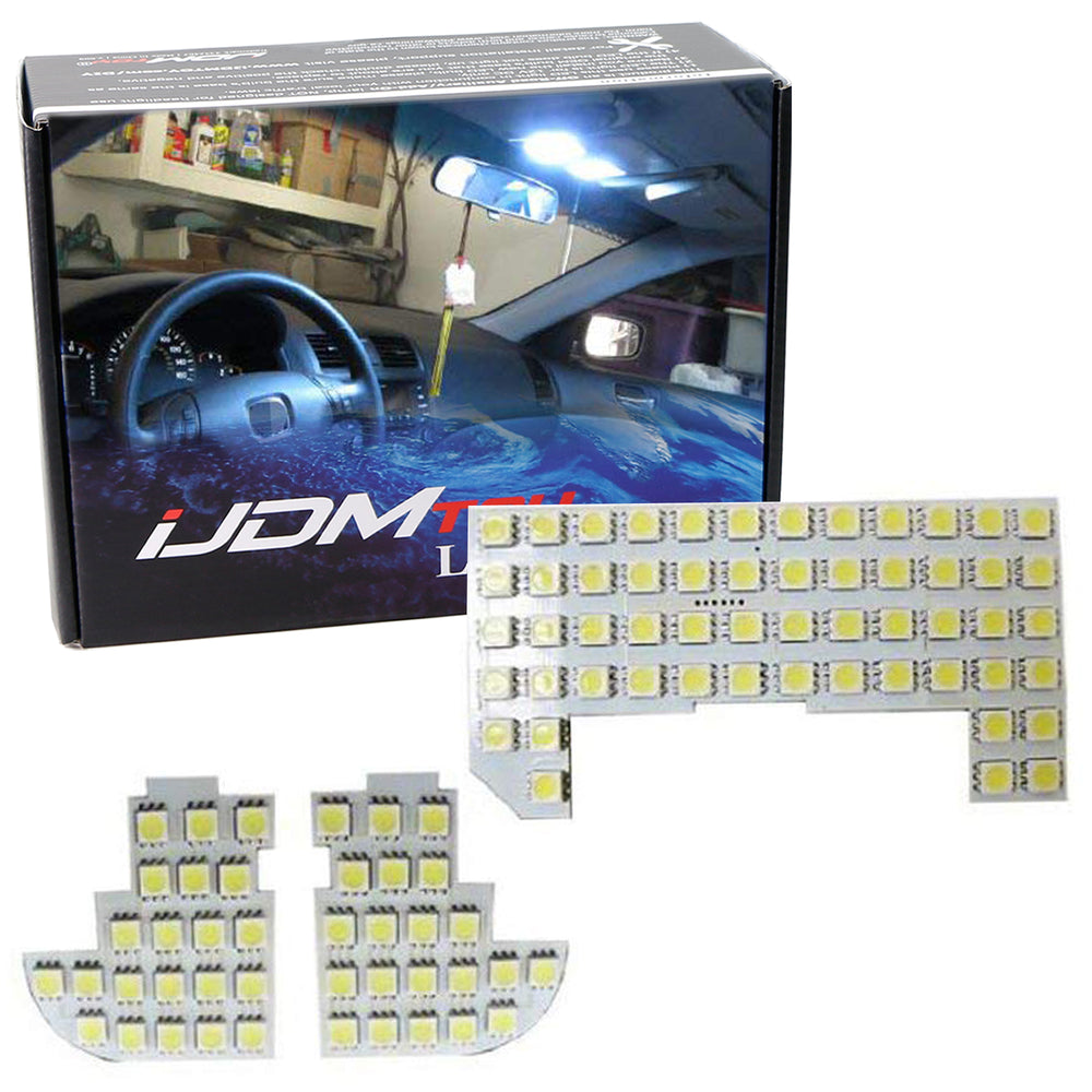 3pc 57-SMD Lights Exact Fit LED Panel Lights For Honda Accord Civic CR-V Insight