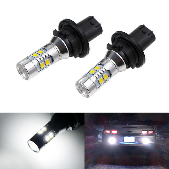 White Error Free PH24WY LED Bulb For Camaro SRX Taurus etc Backup Reverse Lights