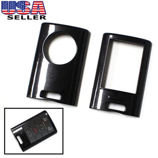 Exact Fit Glossy Black Smart Key Fob Shell For Cadillac ATS CTS XTS Escalade