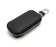 Germany Flag Stripe Carbon Fiber Pattern Leather Key Holder Cover For Audi BMW