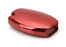 Chrome Red TPU Key Fob Case For Mercedes C E S M CLA CLK CLS SLK GLK GLA GL etc.