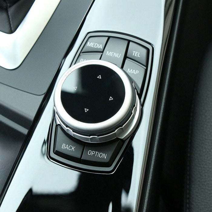 Larger Knob Cover For BMW 1 2 3 4 5 7 X Series Multimedia iDrive Button Cover