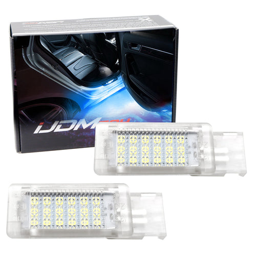 Aqua Blue 18-LED Glove Box/Footwell Interior Lamps For VW Jetta GTI Altas CC Eos