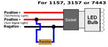 Load Resistors For LED Bulbs Turn Signal Lights Hyper Flash Fix Error Canceller