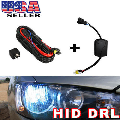 Headlight HID Daytime Running Light Stay-On Module Set For 08+ Mitsubishi Lancer