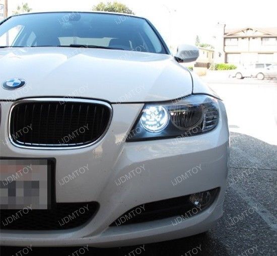 Error Free Xenon White H7 LED Kit For BMW 3 5 Series Daytime Running Lights