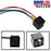 5-Pin 12V 40A SPDT Relay Socket Wire For Car Fog Light Daytime Running Lamps etc