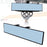 JDM 300mm Wide Anti-Glare Blue Tint Flat Clip On Rear View Mirror  Fit All Car