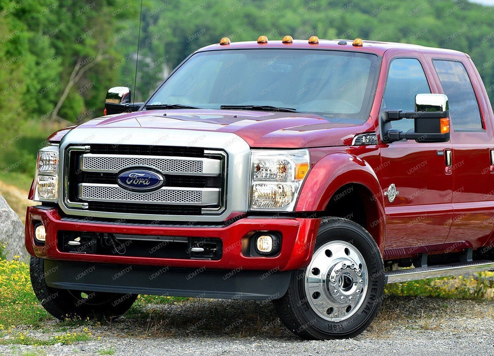 OE Replacement Fog Lamps w/ H10 Halogen Bulbs For Ford F250 F350 F450 Excursion