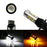 No Hyper Flash 42-SMD 7440 Switchback LED Bulbs For Daytime Running/Turn Signals