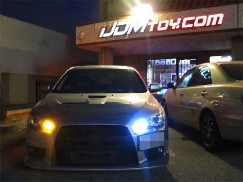 No Hyper Flash 42-SMD 7440 Switchback LED Bulbs For Daytime Running/Turn Signals