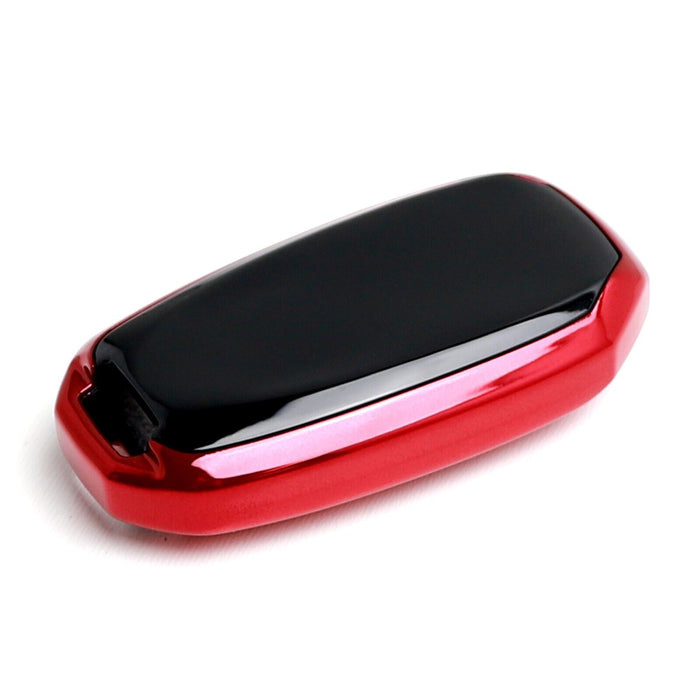 Gloss Red Full Coverage TPU Key Fob Case For Infiniti Q50 Q60 QX50 QX60 Car Key