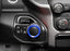 2pc Blue 2/4WD Selector & Headlight On-Off Switch Knob Cover Trims For 19-up RAM