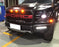 5-Light White/Amber Switchback LED Daytime Running Lights For 17-20 Ford Raptor