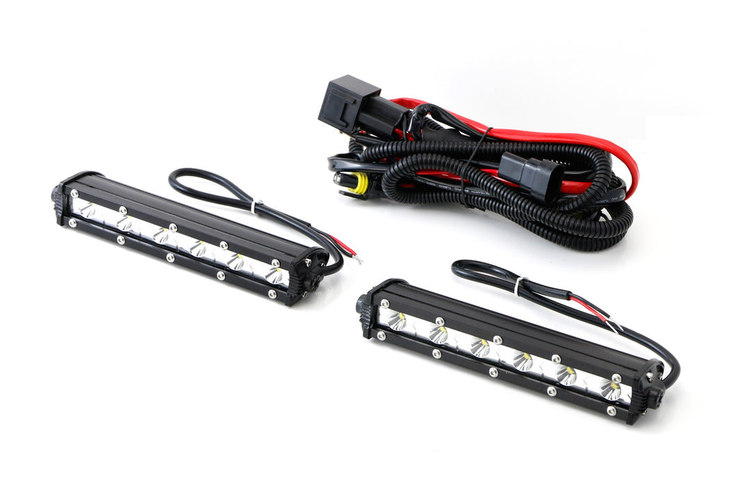 18W High Power CREE LED Daytime Running Light Kit w/ Relay Wire Harness For Cars