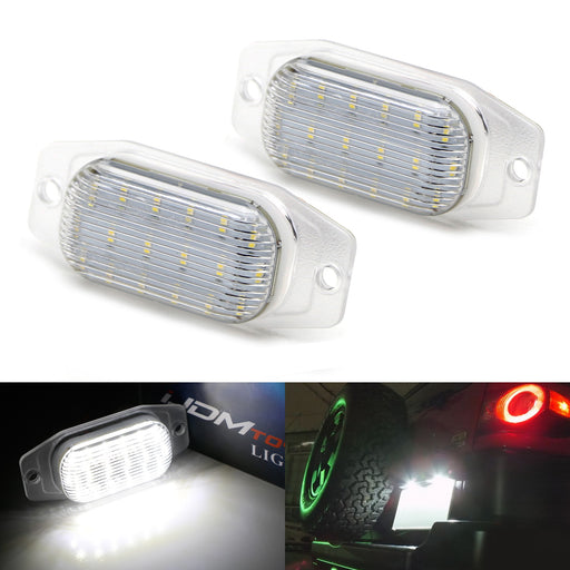 OE-Fit 3W Full LED License Plate Light For Toyota FJ Cruiser Land Cruiser LX450