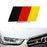 (1) Germany Flag Car Grille Emblem Badge Fit For Audi Volkswagen Porsche etc.