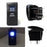 Spot Lights 5-Pin SPST ON/OFF Blue LED Indicator Rocker Switch Fit Fog DRL Lamps