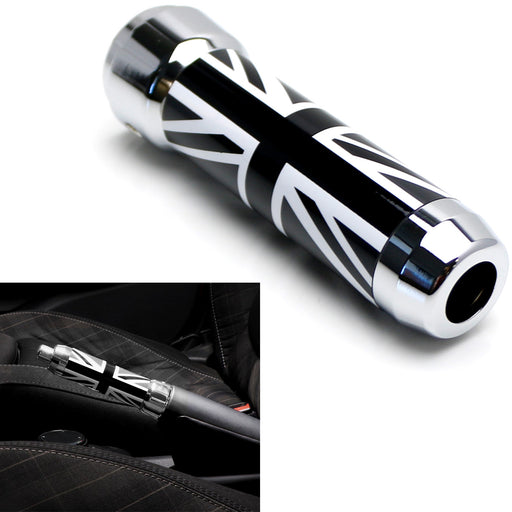 Black/Grey UK Union Jack Handbrake Handle Grip For Gen3 MINI Cooper F55 F56 F57