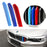 ///M-Colored Grille Insert Trims For 17-20 BMW G30/G31 5 Series w/ 9-Beam Grill