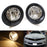 Complete Clear Lens Fog Lights w/ Bezel Cover, Wirings For 2010-13 Camaro LS LT