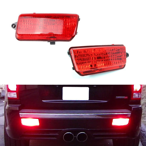 Complete Set LED Rear Fog Light Kit For 2005-2010 WK1 Jeep Grand Cherokee