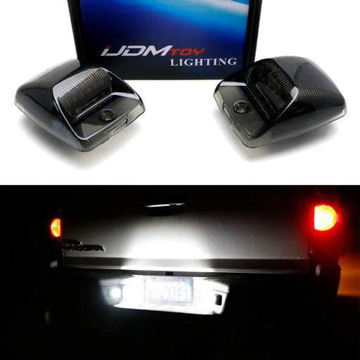 OE-Fit 3W Full White LED License Plate Light Kit For 05-15 Toyota Tacoma, Tundra