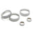 Silver Aluminum AC Stereo Tune Turn-Knob Covers For 22-up Subaru BRZ Toyota GR86