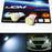 6000K HID White 168 2825 2827 8-SMD T10 LED Bulbs For Car Parking Position Light