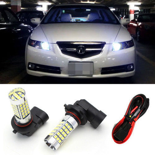 9005 LED Bulbs w/ Special Decoder For Acura TL High Beam Daytime Running Lights