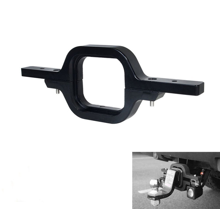 Full Steel Tow Hitch Mounting Bracket For Dual LED Backup Reverse Off Road Light