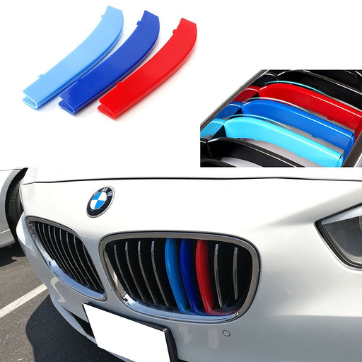 M-Sport 3-Color Grille Insert Trims For BMW F07 5 Series Gran Turismo 5GT Kidney