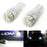 HID Xenon White 168 2825 W5W T10 LED Bulbs For Parking Lights Position Lamps