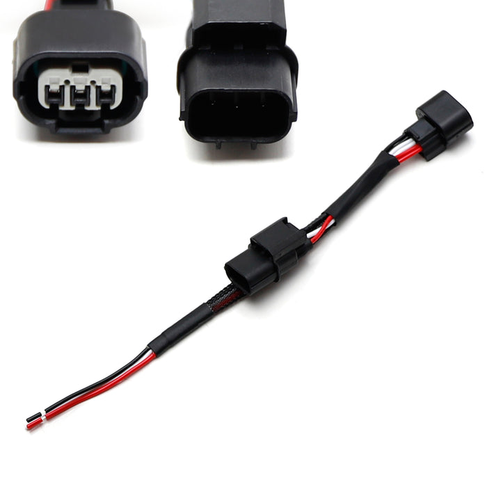 Taillight In-line Accessory Power Harness Plug w/ 3-Output For Kawasaki  ATV UTV