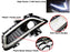 LED Daytime Running Lamps w/ Fog Lights Bezel Cover Wiring For 13-16 Ford Fusion