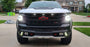 3pcs Smoke Lens White LED Center Grille Lights w/Bracket For 19+ Chevy Silverado