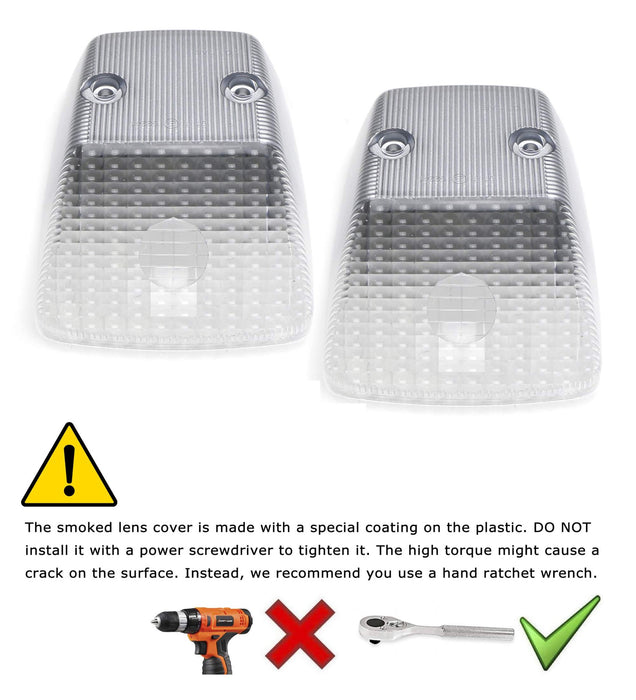 Clear Silver Lenses For Mercedes W463 G-Class OE-Spec Front Turn Signal Lamps