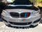 ///M-Color Grille Insert Trims For 2014-20 BMW 2 Series w/ 8-Beam Black Grill