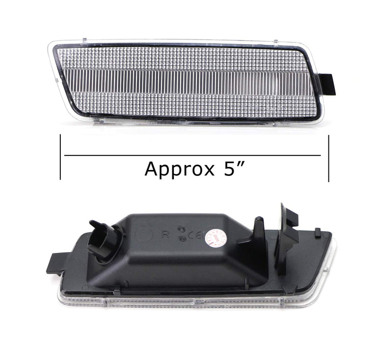 Clear Lens Front Side Marker Light Housing For 2006-2009 Volkswagen MK5 Golf/GTI