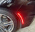 OE-Spec Red Lens Full LED Strip Rear Side Markers For 2014-19 Chevy C7 Corvette