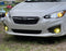 Yellow Lens 24W LED Wide Angle SAE Flood Beam Fog Light Kit For Subura WRX STI..